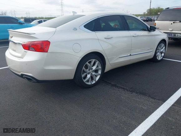 2014 Chevrolet Impala LTZ with VIN 1G1155S34EU108317, listed as a IAAI auction lot 41895799 with 205,486 mi miles. Bid and sale history available at carsss.com. Image 4.