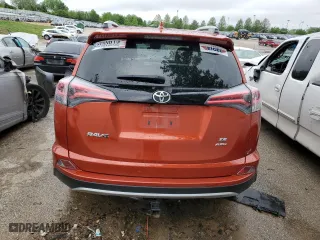 2016 Toyota RAV4 SE with VIN JTMJFREV1GJ065505, listed as a Copart auction lot 52840884 with 54,597 mi miles and Salvage Title. Bid and sale history available at carsss.com. Image 6.