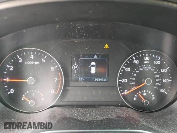 2017 Kia Sportage LX with VIN KNDPMCAC7H7117073, listed as a Copart auction lot 55851145 with 93,347 mi miles and Salvage Title. Bid and sale history available at carsss.com. Image 9.