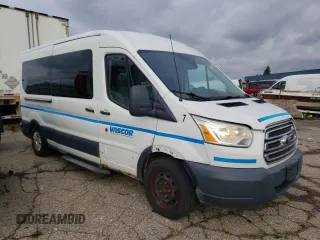 2015 Ford Transit XL z VIN 1FBZX2CG5FKA75687, wystawiony jako Copart lot #83569214 z przebiegiem 73 422 mil mil oraz Czysty tytuł • Clean title. Historia ofert i sprzedaży dostępna na DreamBid. Obrazek 4.