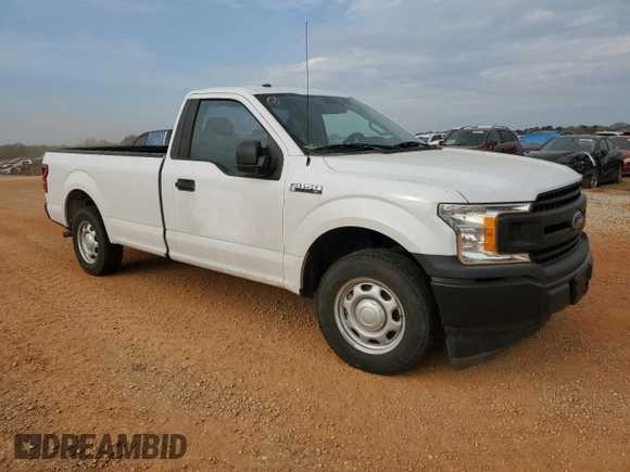 2018 Ford F-150 XL with VIN 1FTMF1CB3JKF66162, listed as a Copart auction lot 49882955 with 98,868 mi miles and Salvage Title. Bid and sale history available at carsss.com. Image 4.
