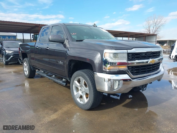 2016 Chevrolet Silverado 1500 LT with VIN 1GCRCREC4GZ164797, listed as a IAAI auction lot 41463630 with 97,262 mi miles. Bid and sale history available at carsss.com. Image 1.