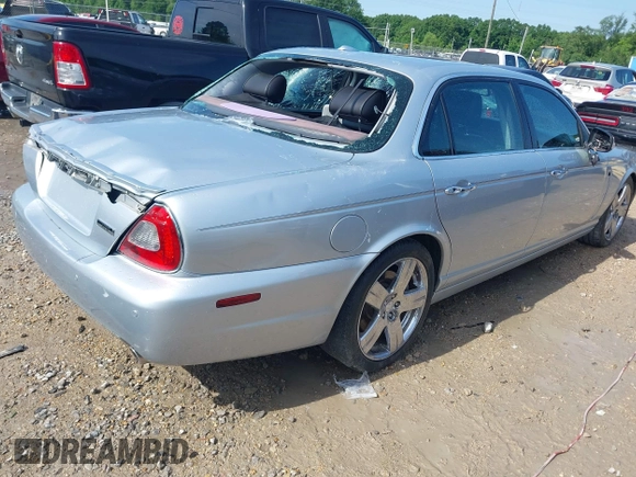 2008 Jaguar XJ Vanden Plas with VIN SAJWA82B28SH28394, listed as a IAAI auction lot 42115179 with 97,846 mi miles and . Bid and sale history available at DreamBid. Image 4.