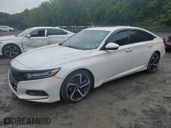 2020 Honda Accord Sport with VIN 1HGCV2F30LA016548, listed as a Copart auction lot 59010915 with Not provided miles and Salvage title. Bid and sale history available at DreamBid. Image 1.