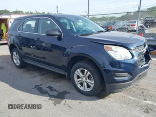 2017 Chevrolet Equinox LS z VIN 2GNALBEK9H1540746, wystawiony jako IAAI lot #42205856 z przebiegiem 111 796 mil mil oraz . Historia ofert i sprzedaży dostępna na DreamBid. Obrazek 1.
