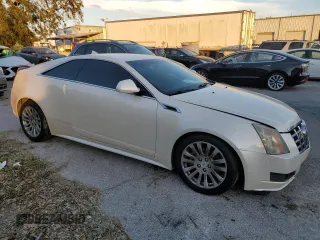 2013 Cadillac CTS Coupe with VIN 1G6DA1E30D0107369, listed as a Copart auction lot 75893114 with 97,836 mi miles and Salvage Title. Bid and sale history available at carsss.com. Image 4.