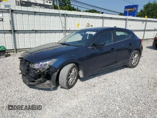 2016 Mazda 3 i Touring with VIN 3MZBM1M76GM318042, listed as a Copart auction lot 60309315 with 89,339 mi miles and Salvage title. Bid and sale history available at DreamBid. Image 1.