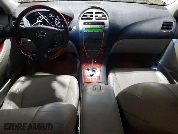 2007 Lexus ES 330 with VIN JTHBJ46G572071077, listed as a Copart auction lot 54392655 with 148,665 mi miles and Salvage Title. Bid and sale history available at DreamBid. Image 8.