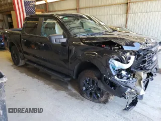 2024 Ford F-150 STX with VIN 1FTFW2L59RFA46030, listed as a Copart auction lot 53657205 with Not Provided miles and Salvage Title. Bid and sale history available at carsss.com. Image 4.