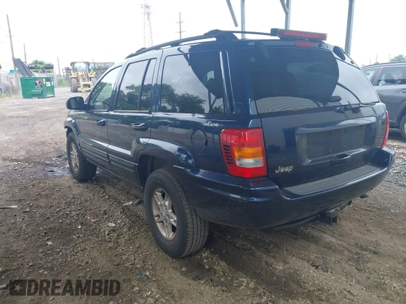 2000 Jeep Grand Cherokee Limited with VIN 1J4GW58S9YC347699, listed as a IAAI auction lot 42545373 with 118,566 mi miles and . Bid and sale history available at DreamBid. Image 3.