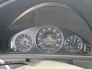 2007 Mercedes-Benz CLK 350 with VIN WDBTJ56H77F216180, listed as a Copart auction lot 80304494 with 116,590 mi miles and Salvage Title. Bid and sale history available at DreamBid. Image 9.
