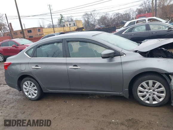 2017 Nissan Sentra S with VIN 3N1AB7AP0HY334696, listed as a IAAI auction lot 42001614 with 61,165 mi miles and . Bid and sale history available at DreamBid. Image 13.