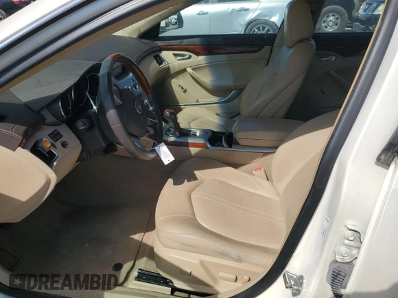 2011 Cadillac CTS Luxury with VIN 1G6DE5EY9B0112607, listed as a Copart auction lot 46116105 with 65,524 mi miles and Salvage Title. Bid and sale history available at DreamBid. Image 7.