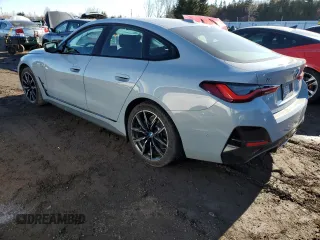2023 BMW i4 M50 with VIN WBY33AW0XPFN41239, listed as a Copart auction lot 40243724 with 16,063 mi miles and Clean Title. Bid and sale history available at carsss.com. Image 2.