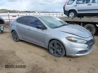 2015 Dodge Dart SXT with VIN 1C3CDFBB0FD187300, listed as a IAAI auction lot 41830426 with 95,665 mi miles. Bid and sale history available at carsss.com. Image 1.