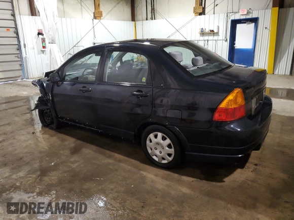 2003 Suzuki Aerio S z VIN JS2RA41S035159741, wystawiony jako Copart lot #88080235 z przebiegiem Nie podano mil oraz Szkoda całkowita • Salvage title. Historia ofert i sprzedaży dostępna na DreamBid. Obrazek 2.