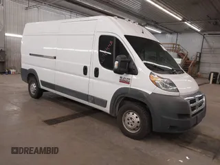 2016 Ram ProMaster Cargo with VIN 3C6TRVDG2GE122424, listed as a IAAI auction lot 41741448 with 202,510 mi miles and . Bid and sale history available at carsss.com. Image 1.