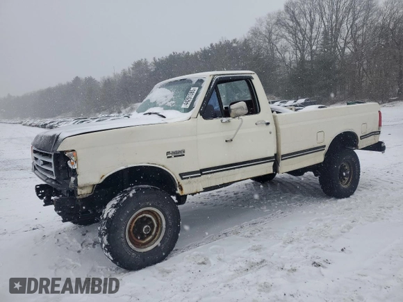 1989 Ford F-250 with VIN 1FTHF26H1KLA36131, listed as a Copart auction lot 44291385 with 85,183 mi miles and Clean Title. Bid and sale history available at DreamBid. Image 1.