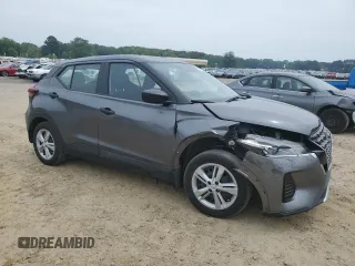 2021 Nissan Kicks S z VIN 3N1CP5BV7ML565422, wystawiony jako Copart lot #57024525 z przebiegiem 46 747 mil mil oraz Szkoda całkowita • Salvage title. Historia ofert i sprzedaży dostępna na DreamBid. Obrazek 4.