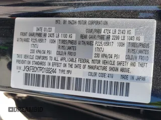 2023 Mazda CX-5 S Preferred with VIN JM3KFBCM7P0188244, listed as a IAAI auction lot 41969630 with 51,058 mi miles and . Bid and sale history available at carsss.com. Image 9.