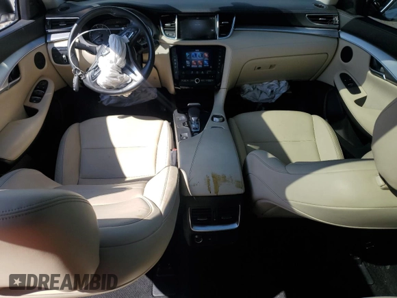2020 Infiniti QX50 Luxe z VIN 3PCAJ5M30LF113018, wystawiony jako Copart lot #50584085 z przebiegiem 54 809 mil mil oraz Szkody całkowita. Historia ofert i sprzedaży dostępna na DreamBid. Obrazek 8.