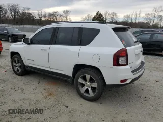 2016 Jeep Compass High Altitude z VIN 1C4NJDEB0GD764518, wystawiony jako Copart lot #47104685 z przebiegiem 116 599 mil mil oraz Szkoda całkowita • Salvage title. Historia ofert i sprzedaży dostępna na DreamBid. Obrazek 2.