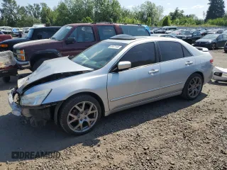 2003 Honda Accord EX with VIN 1HGCM66543A024731, listed as a Copart auction lot 61021145 with 192,858 mi miles and Salvage title. Bid and sale history available at DreamBid. Image 1.
