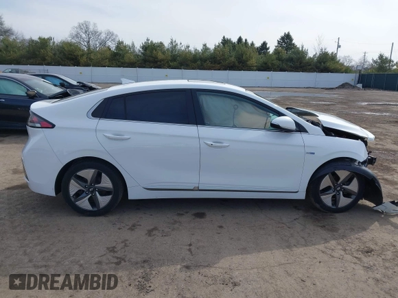 2020 Hyundai Ioniq Preferred with VIN KMHC85LC0LU196104, listed as a IAAI auction lot 41844402 with 63,144 mi miles and . Bid and sale history available at DreamBid. Image 14.