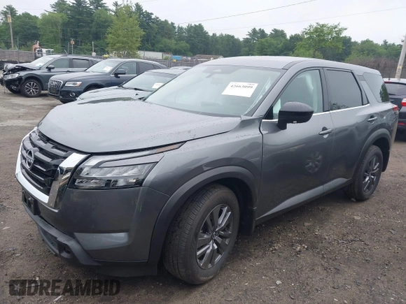 2024 Nissan Pathfinder S with VIN 5N1DR3AC7RC313345, listed as a IAAI auction lot 42663099 with 3,257 mi miles and . Bid and sale history available at DreamBid. Image 17.