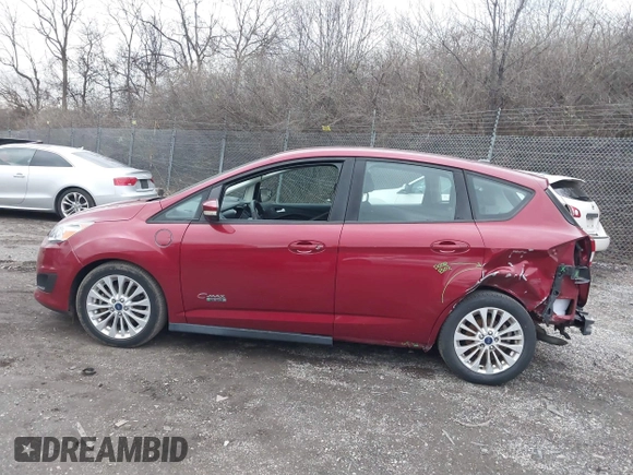 2017 Ford C-Max Energi SE with VIN 1FADP5EU2HL111316, listed as a IAAI auction lot 41147978 with 60,948 mi miles. Bid and sale history available at carsss.com. Image 14.