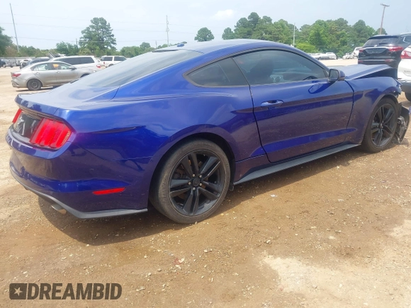2015 Ford Mustang EcoBoost with VIN 1FA6P8TH5F5351686, listed as a IAAI auction lot 42290571 with 129,546 mi miles and . Bid and sale history available at DreamBid. Image 4.