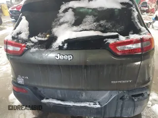 2015 Jeep Cherokee Sport with VIN 1C4PJMAB8FW738718, listed as a IAAI auction lot 41575745 with 113,227 mi miles. Bid and sale history available at carsss.com. Image 16.