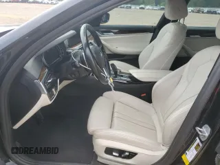 2017 BMW 5 Series 540i with VIN WBAJE5C31HG915206, listed as a Copart auction lot 57346195 with 84,427 mi miles and Salvage title. Bid and sale history available at DreamBid. Image 7.