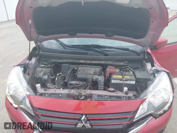 2021 Mitsubishi Mirage ES with VIN ML32AUHJ8MH005953, listed as a IAAI auction lot 42484093 with 62,852 mi miles and . Bid and sale history available at DreamBid. Image 10.