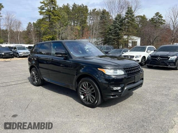 2017 Land Rover Range Rover Sport HSE Dynamic with VIN SALWV2FV9HA136152, listed as a Copart auction lot 55789615 with 120,643 mi miles and Clean title. Bid and sale history available at DreamBid. Image 1.