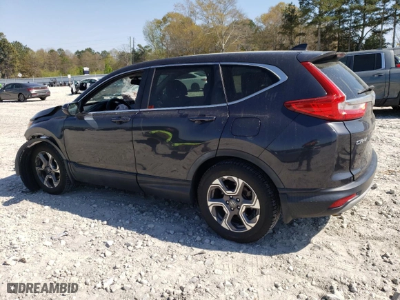 2017 Honda CR-V EX-L with VIN 5J6RW1H87HL010860, listed as a Copart auction lot 50895025 with 69,984 mi miles and Salvage Title. Bid and sale history available at carsss.com. Image 2.