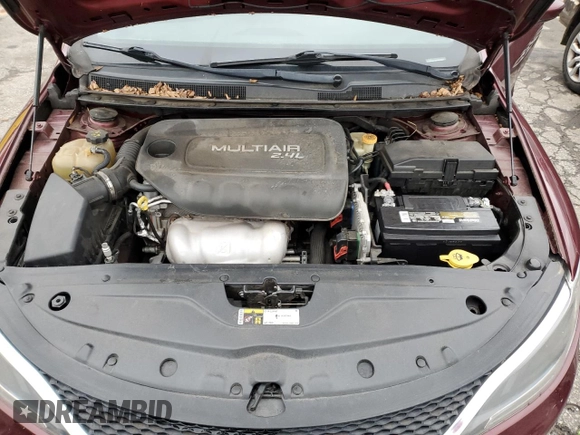 2016 Chrysler 200 Limited with VIN 1C3CCCAB6GN176011, listed as a Copart auction lot 87203864 with 177,823 mi miles and Salvage Title. Bid and sale history available at carsss.com. Image 11.