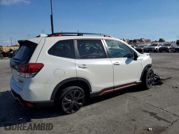2023 Subaru Forester Sport with VIN JF2SKAGC9PH484465, listed as a Copart auction lot 89213945 with 0 mi miles and Salvage Title. Bid and sale history available at carsss.com. Image 3.