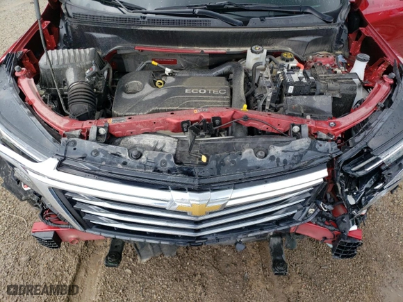 2022 Chevrolet Equinox Premier with VIN 3GNAXNEV9NS169216, listed as a Copart auction lot 44738005 with 49,112 mi miles and Salvage Title. Bid and sale history available at carsss.com. Image 12.