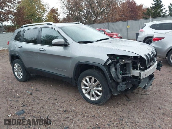 2014 Jeep Cherokee Limited with VIN 1C4PJMDS3EW280399, listed as a IAAI auction lot 40737977 with 131,595 mi miles. Bid and sale history available at carsss.com. Image 1.