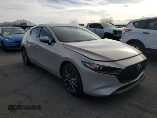 2024 Mazda 3 S Preferred with VIN JM1BPALM9R1701877, listed as a Copart auction lot 43782025 with 6,795 mi miles and Salvage title. Bid and sale history available at DreamBid. Image 4.