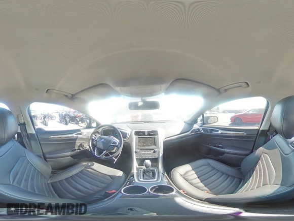 2013 Ford Fusion SE Hybrid z VIN 3FA6P0LUXDR362711, wystawiony jako Copart lot #57060425 z przebiegiem 155 031 mil mil oraz Szkoda całkowita • Salvage title. Historia ofert i sprzedaży dostępna na DreamBid. Obrazek 14.