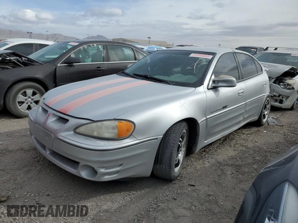 2001 Pontiac Grand Am GT with VIN 1G2NW52EX1C178299, listed as a Copart auction lot 41896665 with 0 mi miles and Salvage Title. Bid and sale history available at carsss.com. Image 1.
