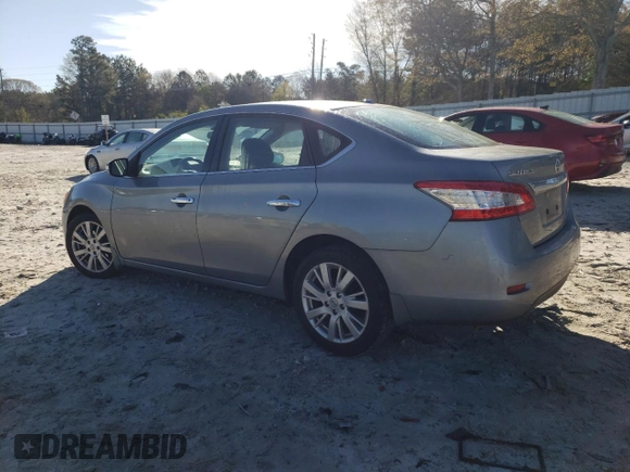 2013 Nissan Sentra SL with VIN 3N1AB7AP2DL648941, listed as a Copart auction lot 50247175 with 136,022 mi miles and Salvage Title. Bid and sale history available at DreamBid. Image 2.