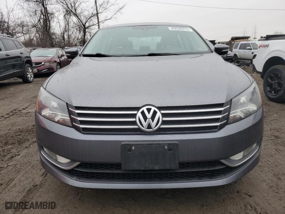 2015 Volkswagen Passat 1.8T Sport with VIN 1VWBT7A31FC040917, listed as a Copart auction lot 43536315 with 143,340 mi miles and Clean Title. Bid and sale history available at carsss.com. Image 5.