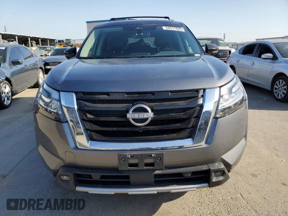 2023 Nissan Pathfinder SL with VIN 5N1DR3CAXPC223180, listed as a Copart auction lot 54917625 with 23,421 mi miles and Salvage title. Bid and sale history available at DreamBid. Image 5.