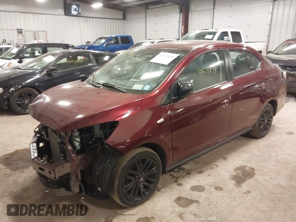 2022 Mitsubishi Mirage ES z VIN ML32FUFJ3NHF04927, wystawiony jako IAAI lot #41675838 z przebiegiem 28 730 mil mil oraz . Historia ofert i sprzedaży dostępna na DreamBid. Obrazek 2.
