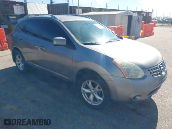 2009 Nissan Rogue S with VIN JN8AS58VX9W440060, listed as a IAAI auction lot 42067756 with 117,849 mi miles. Bid and sale history available at carsss.com. Image 1.