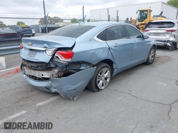 2015 Chevrolet Impala LT with VIN 1G1115SL4FU100098, listed as a IAAI auction lot 41917556 with 110,361 mi miles and . Bid and sale history available at DreamBid. Image 4.