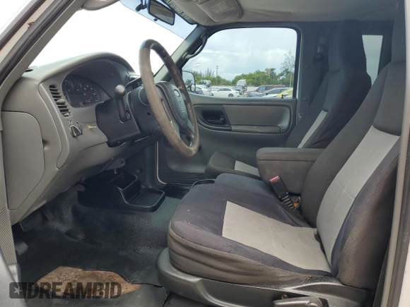 2005 Ford Ranger XL with VIN 1FTYR14U45PA61863, listed as a Copart auction lot 62526595 with Not provided miles and Clean title. Bid and sale history available at DreamBid. Image 7.